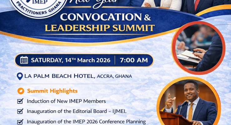 IMEP New Year Convocation & Leadership Summit.