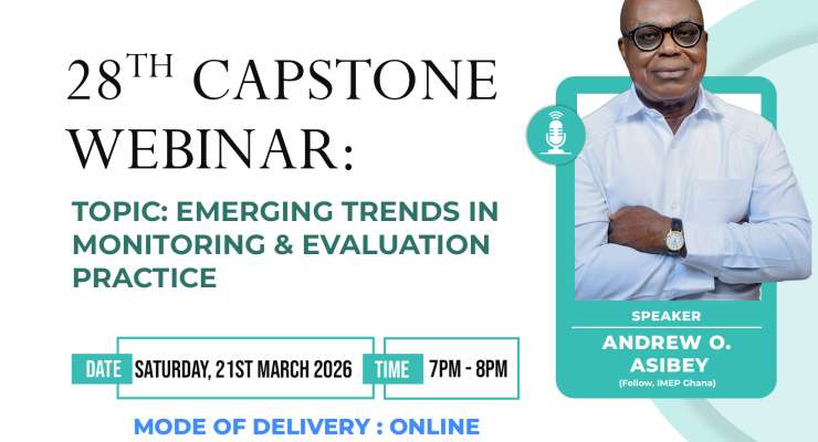 28th Capstone Webinar on Emerging Trends in Monitoring & Evaluation Practice